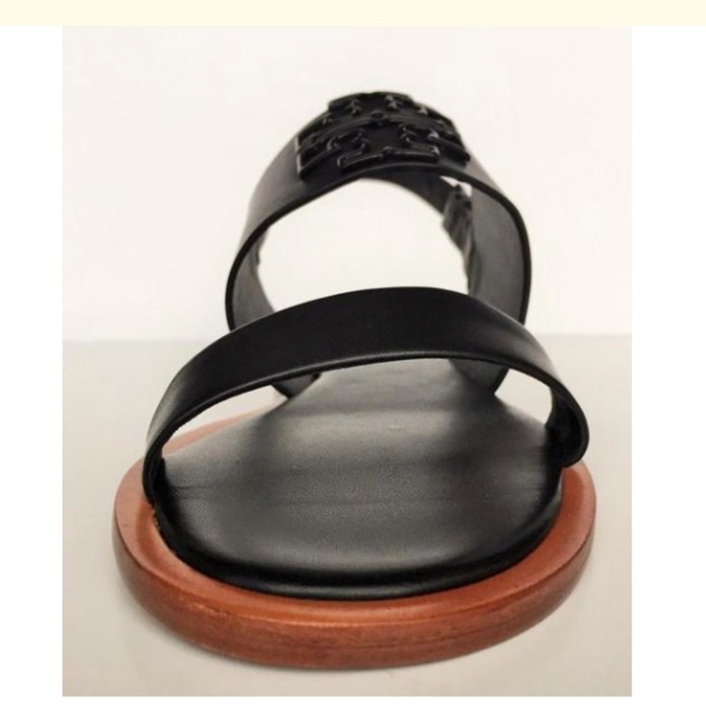 Tory Burch Melinda flat powder coated sandals - Picture 3 of 5
